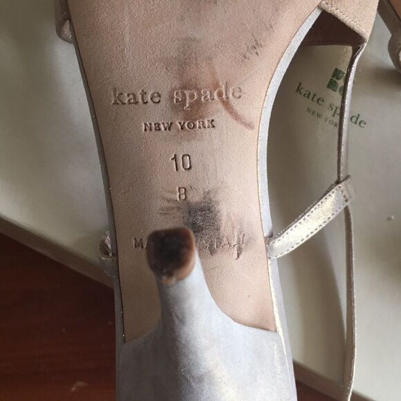 Kate Spade Hava Camel/Suede Size 10 Heels - Picture 5 of 13